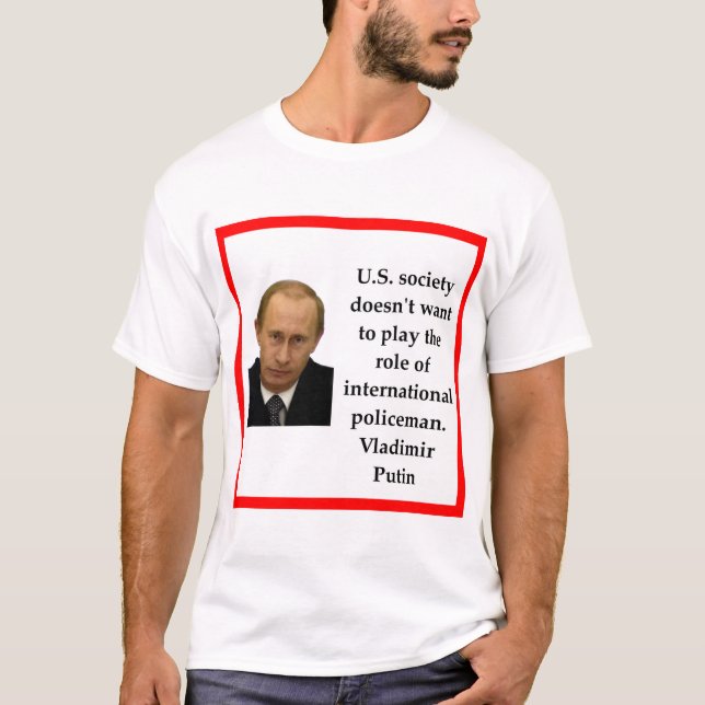 Vladimir Putin T-Shirt (Front)