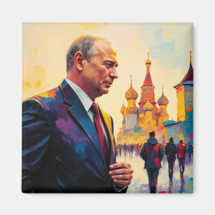 Vladimir Putin: The Mighty caricature Magnet