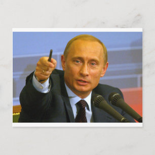 Vladimir Putin wants to give that man a cookie! Postcard