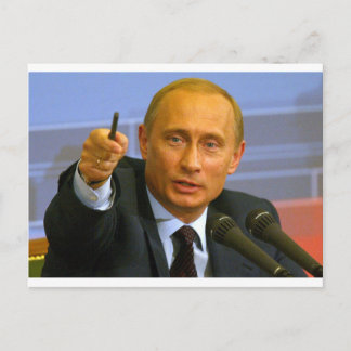 Vladimir Putin wants to give that man a cookie! Postcard