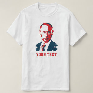 Vladimir Putin Your Text T-Shirt