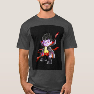 Vladimir the Vampire on Black  T-Shirt