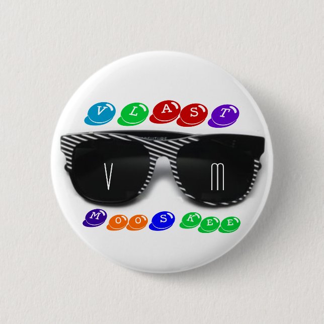 Vlast Mooskee Shades Button (Front)
