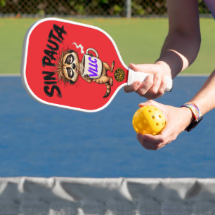 VLLC No Script Argentina Funny Political Meerkat M Pickleball Paddle