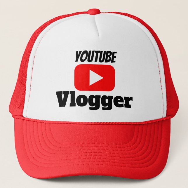 Vlogger Trucker Hat (Front)