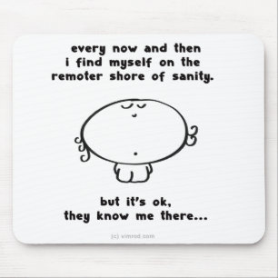 VM8609 vimrod "remoter shore of sanity" Mouse Pad