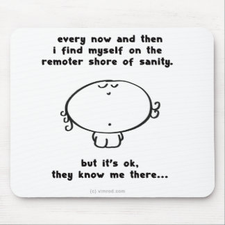 VM8609 vimrod "remoter shore of sanity" Mouse Pad