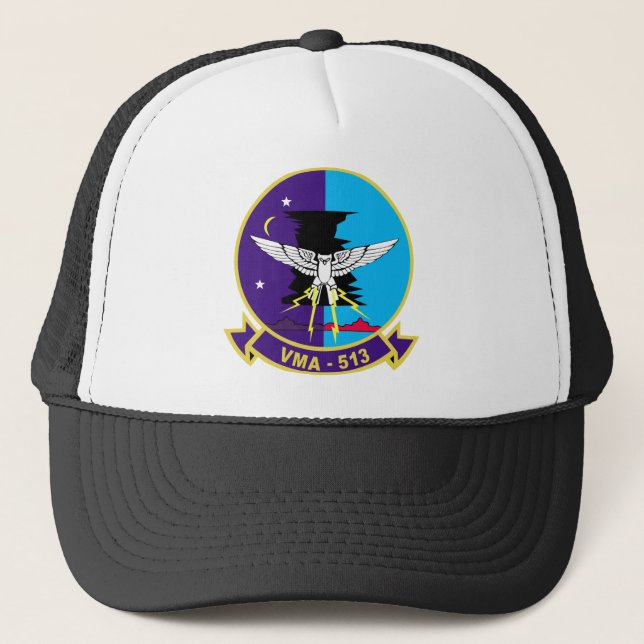 VMA-513 Flying Nightmares Trucker Hat (Front)