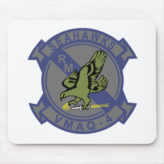 VMAQ-4 Seahwks Mouse Pad (Front)