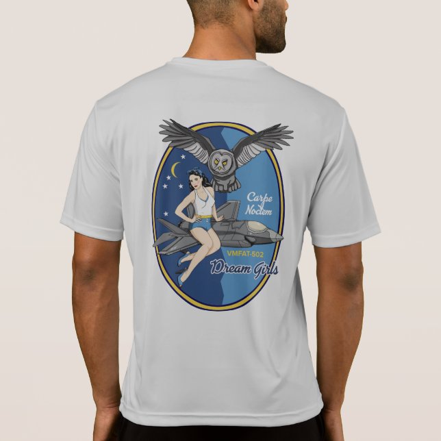 VMFAT 502 Sport Wicking T-Shirt (Back)