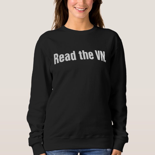 VN Games Japanese Visual Novel Sweatshirt (Front)