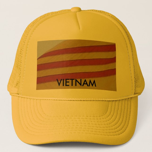 VNCH VN Flag_2_2 Trucker Hat (Front)