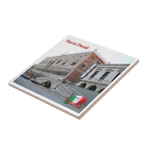VNT054 VENICE, Square Ducale,Veneto, Italy, Tile