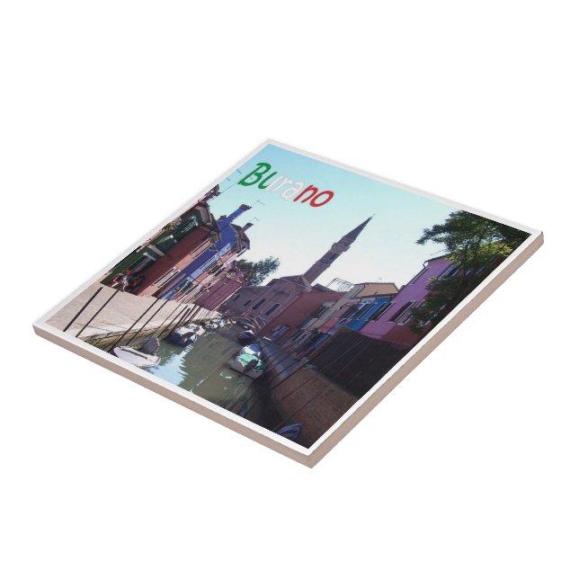 VNT070 BURANO, VENICE, Veneto, Italy, Tile (Side)