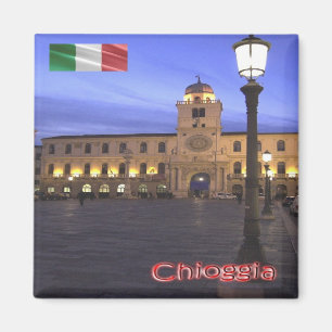 VNT116 CHIOGGIA, Canal Vena, Veneto, Italy, Fridge Magnet