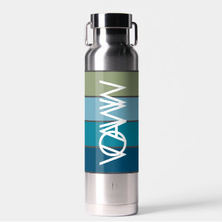 VOAWW Marine Stripes Water Bottle