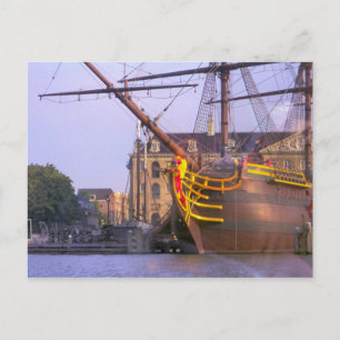 VOC Amsterdam Postcard