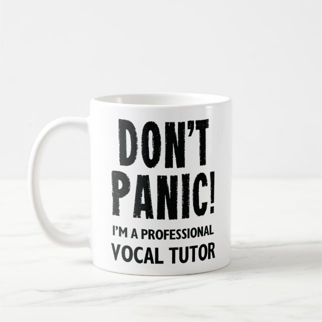 Vocal Tutor Coffee Mug (Left)