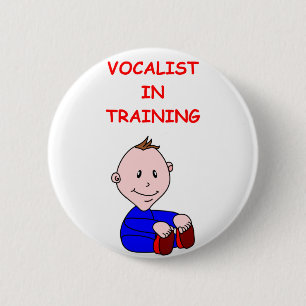 VOCALIST 6 CM ROUND BADGE