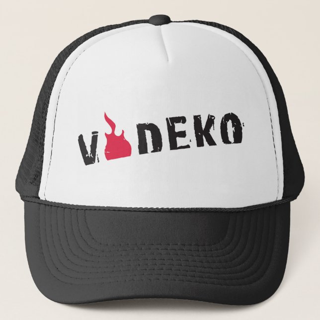 VODEKO® Trucker Cap black/white (Front)