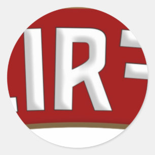 Vodka Classic Round Sticker