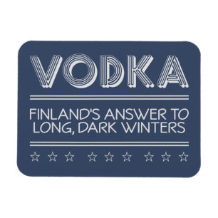 VODKA custom colour magnet