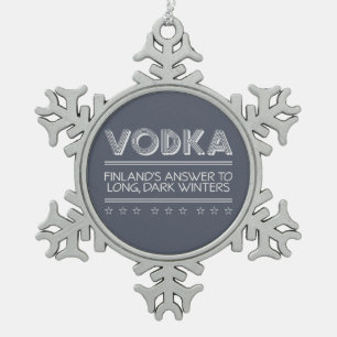 VODKA custom colour ornaments