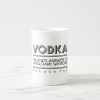 VODKA custom mugs