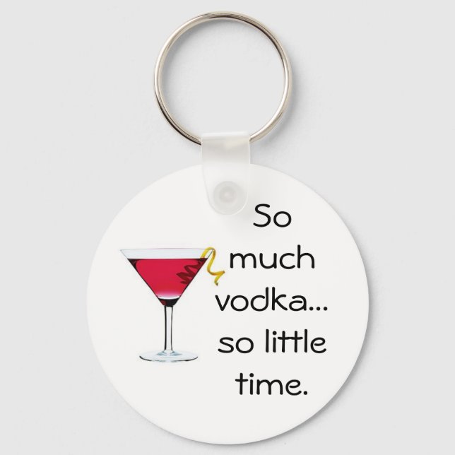 Vodka Key Ring (Front)