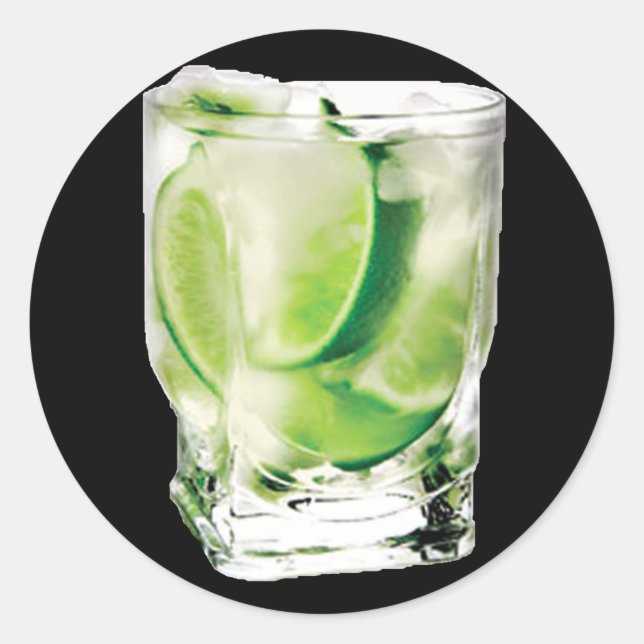 Vodka Lime Sticker (Front)
