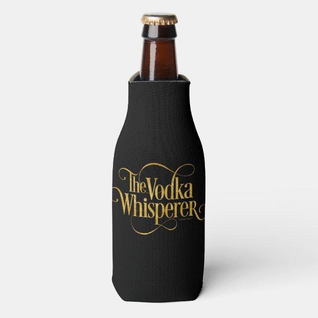 Vodka Whisperer Bottle Cooler (Bottle Front)