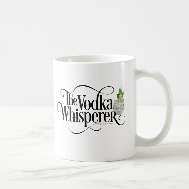 Vodka Whisperer Coffee Mug (Right)