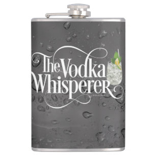 Vodka Whisperer Hip Flask