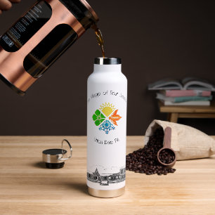 VOFS Boardwalk Sketch Water Bottle