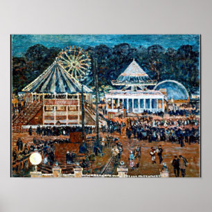 Vogeler - Gorky Park in Moscow Poster