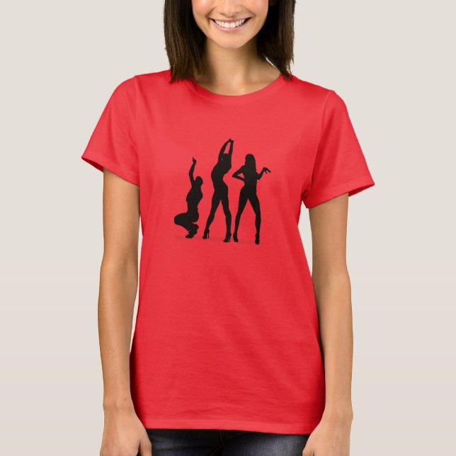 Vogue dancers silhouette T-Shirt (Front)