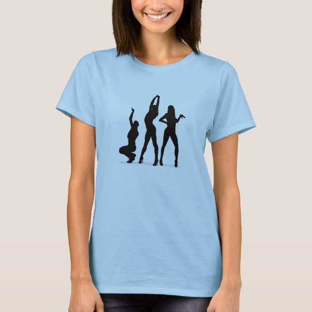 Vogue dancers silhouette T-Shirt (Front)
