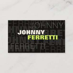Vogue viii business card