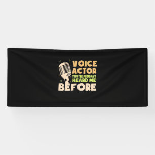 Voice Actor Banner