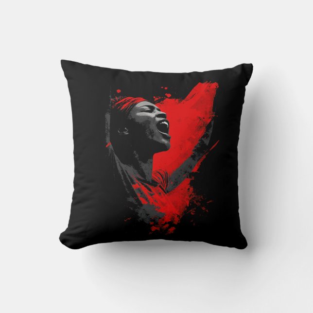 Voice in Red Cushion (Front)