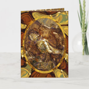 Voice of many angels holiday card