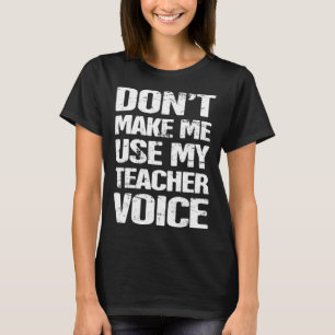 Voice   Piano Lessons Piano Player & Piano Teacher T-Shirt