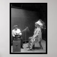 Voice Recording of a Blackfoot Indian 1909