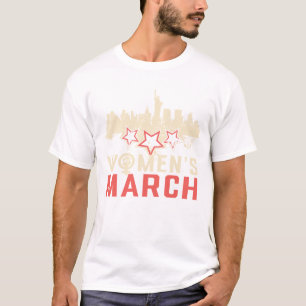 Voices Behind the Mask: Women’s March Shop T-Shirt