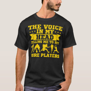 Voices Buy More Players Draft  Fantasy Football T-Shirt