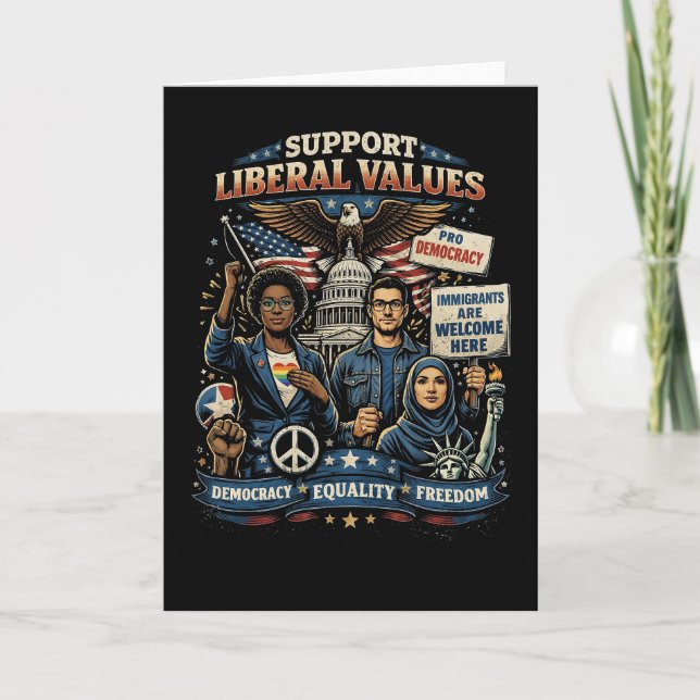 Voices of Freedom Holiday Card (Front)