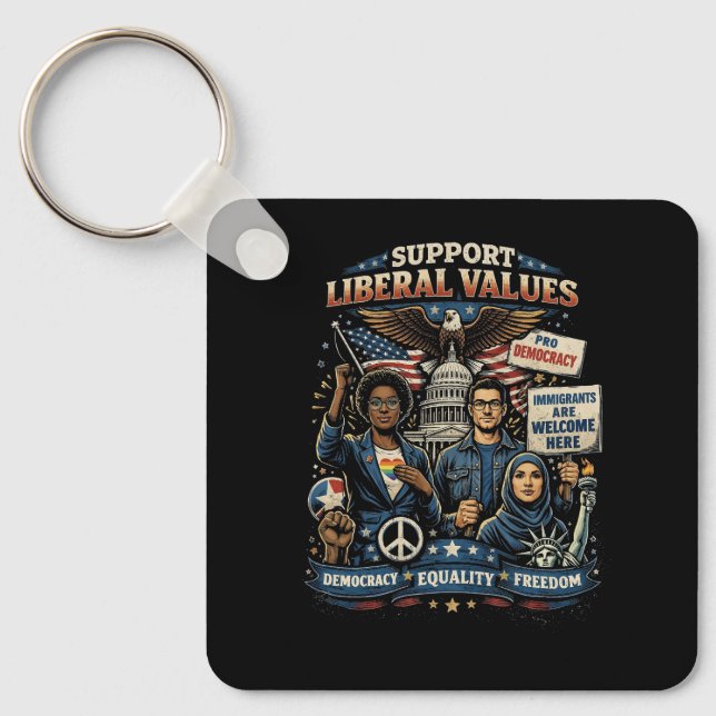 Voices of Freedom Key Ring (Front)