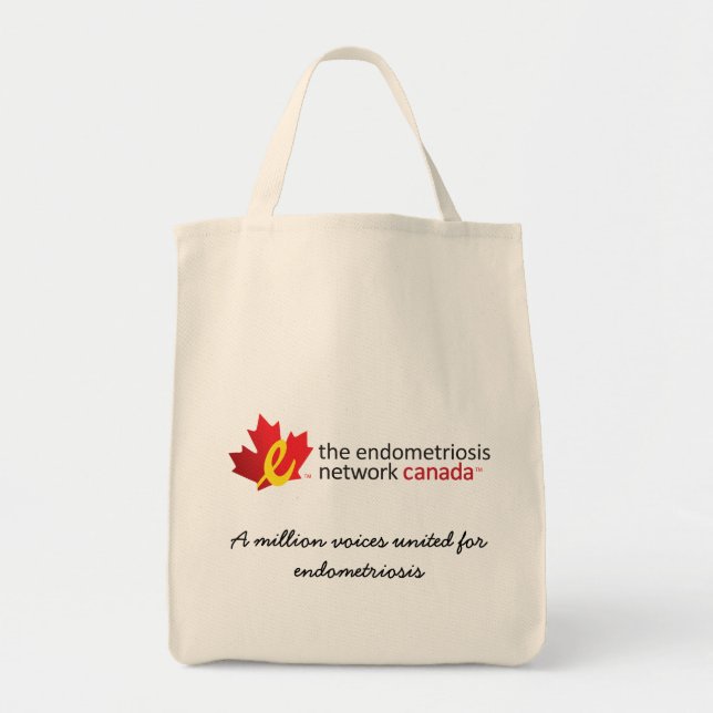 voices united for endometriosis Shopping Tote Bag (Front)