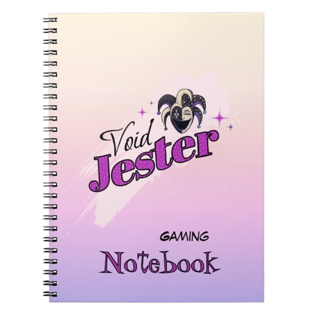 Void Jester face Notebook (Front)