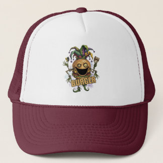 Void Jester Friend Burger Trucker Hat